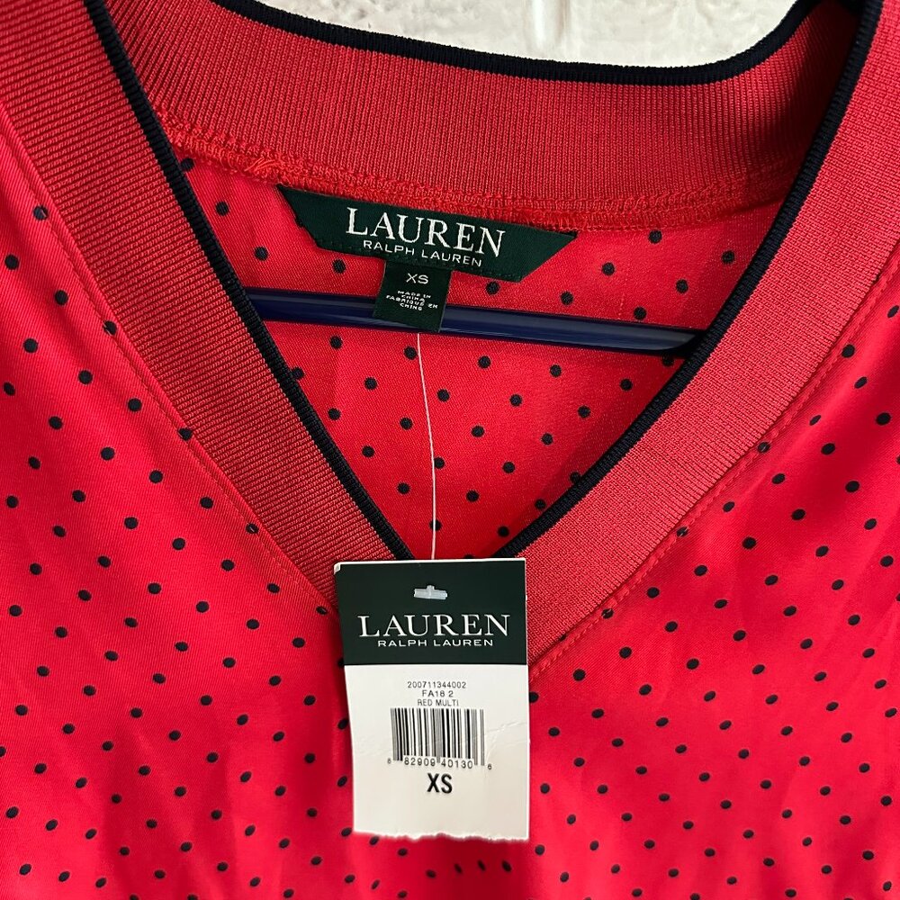 Lauren Ralph Lauren Red Blouse